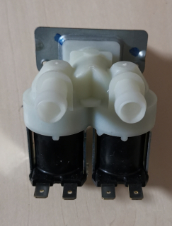 Ventil elektrický napúšťací 230V 2x12mm/180°